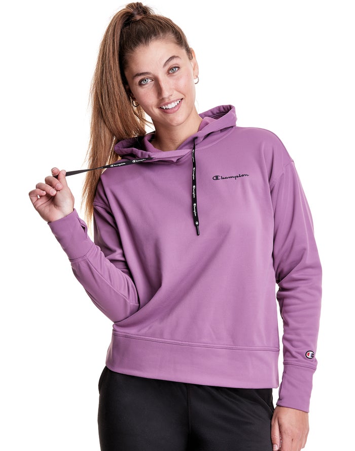 Sudadera Con Capucha Champion Mujer - Game Day Script Logo ( Moradas ) 2703518-SH